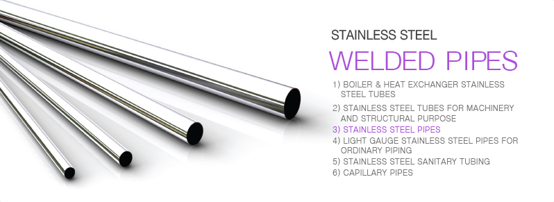 Stainless steel Welded pipes