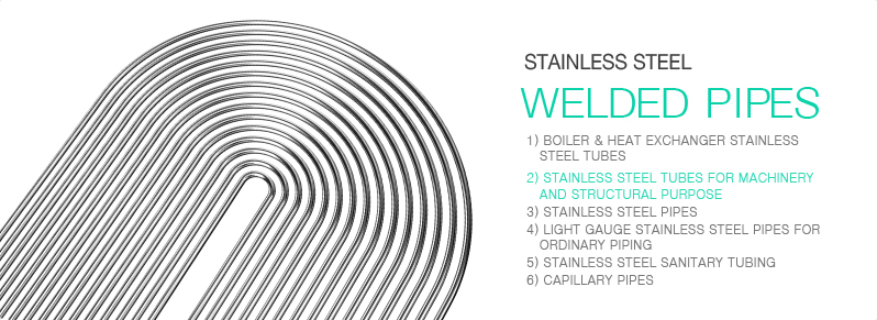 Stainless steel Welded pipes